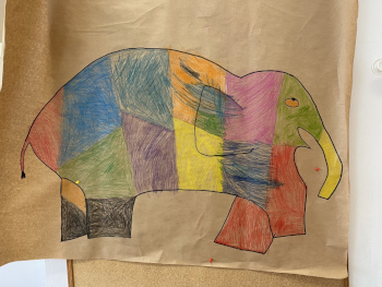 rysunek słoń